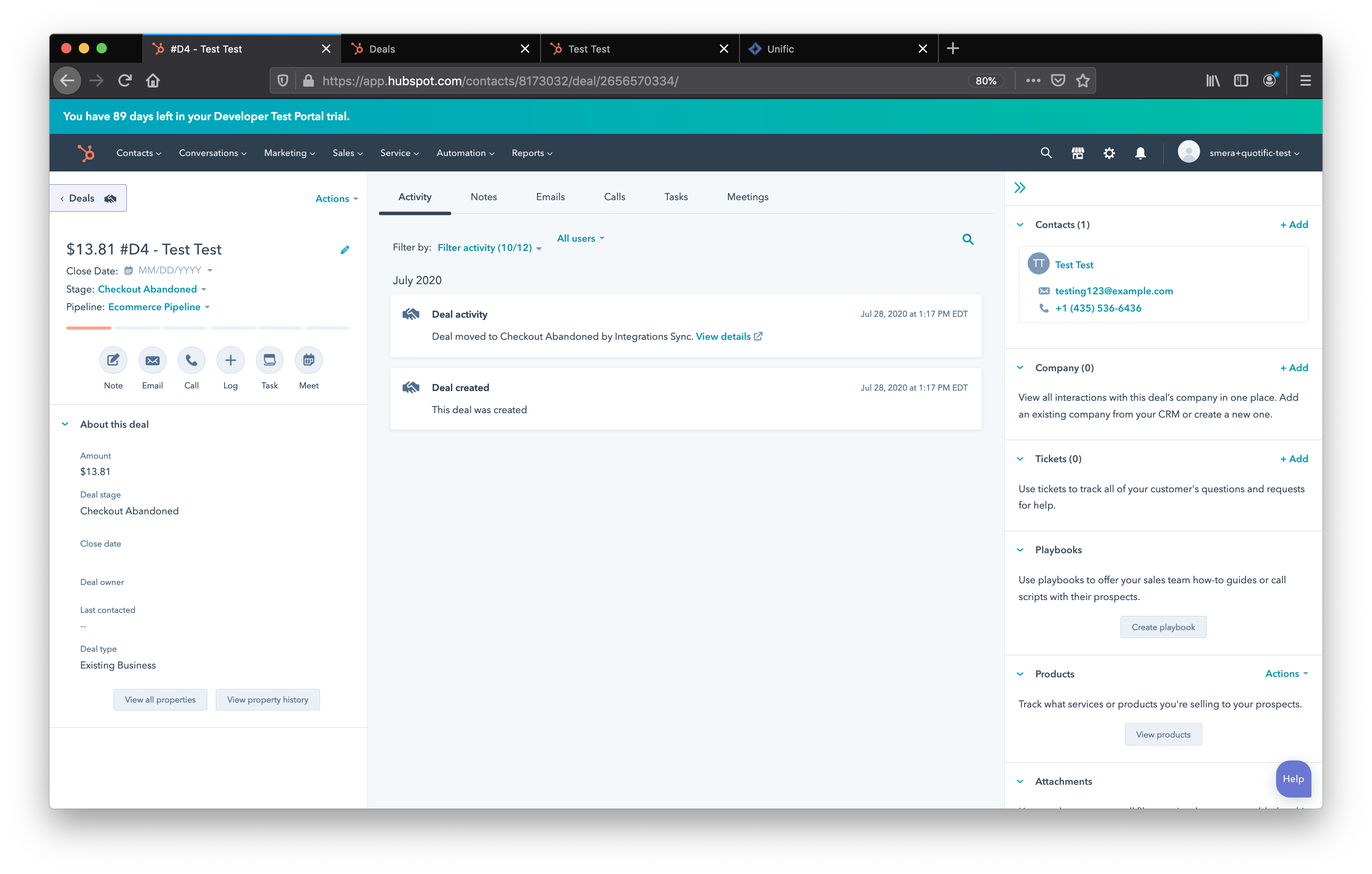 RC Settings Refresh Custom Fields From Infusionsoft